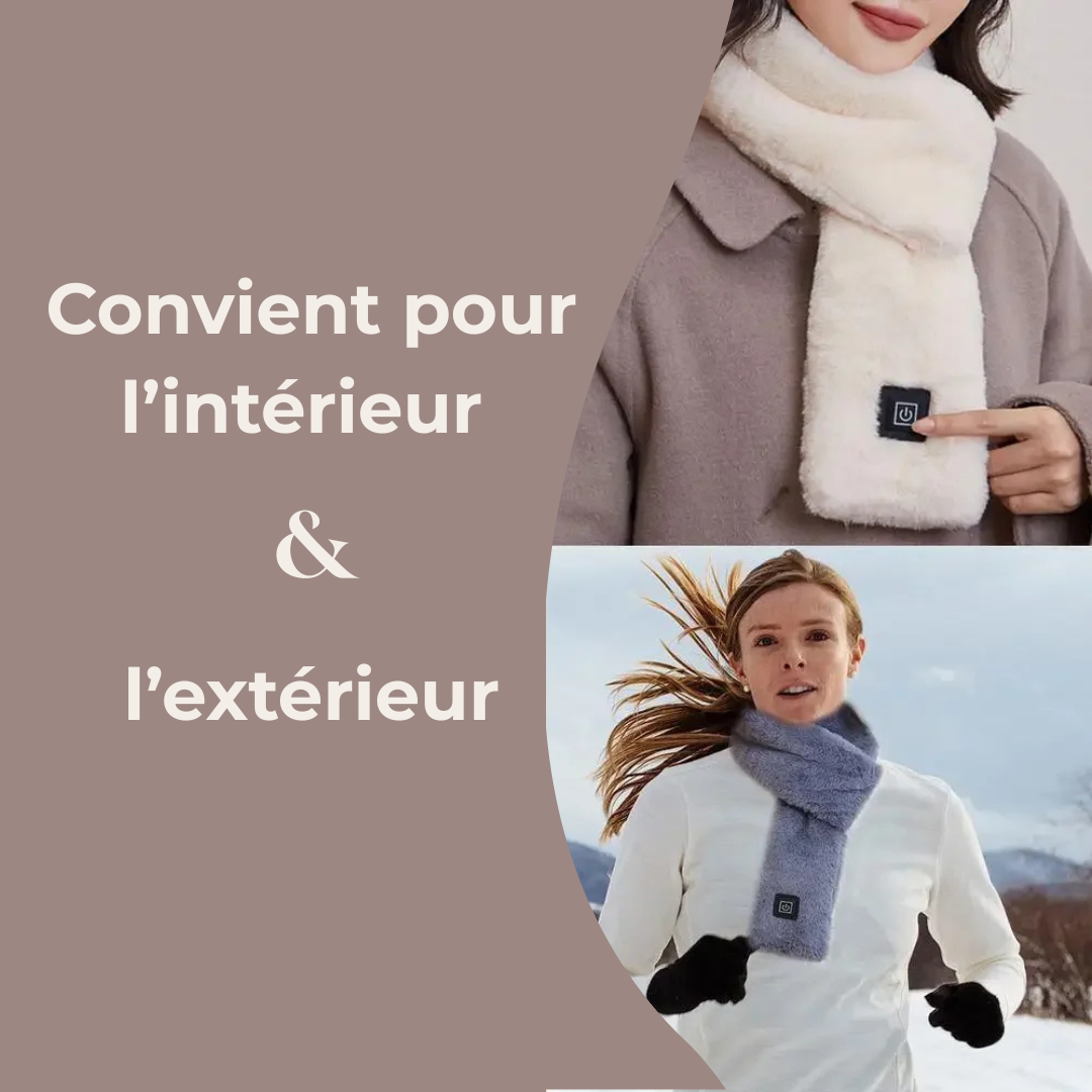 Écharpe chauffante confortable